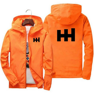 HH Sunscreen Jachetă Bomber cu fermoar noi pentru bărbați, îmbrăcăminte de stradă, hip hop, slim fit, haine pentru bărbați, mărime mare, 7XL