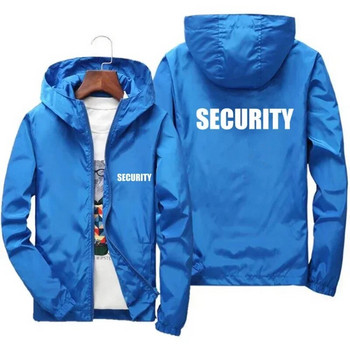 Яке за родители и деца Момчета Момичета SWAT Security Windbreaker пилот Дебели паркове Дрехи Мъжко яке с цип Бомбър Палто Плюс размер