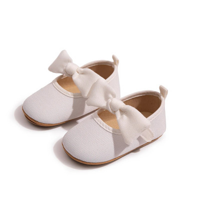 KIDSUN Newborn PU Baby Girl Kings Printsess Bowknot Kummist tallaga Libisemisvastane Kleit Kingad Esimesed Kõndijad Väikelapse võrevoodi kingad Mokassiinid