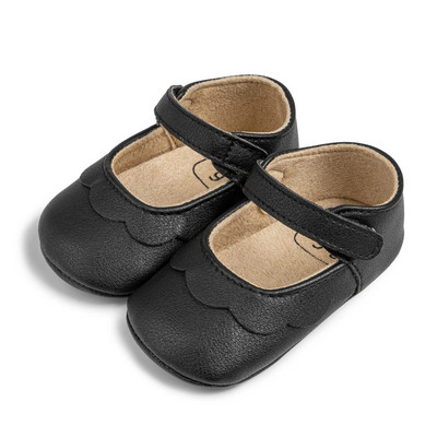 KIDSUN Newborn PU Baby Girl Kings Printsess Bowknot Kummist tallaga Libisemisvastane Kleit Kingad Esimesed Kõndijad Väikelapse võrevoodi kingad Mokassiinid