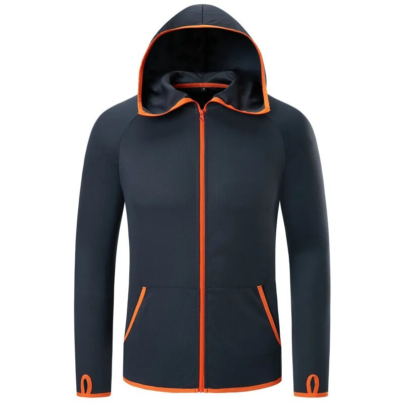 Ice Silk Hoodie jope Meeste suvine kerge veekindel kiiresti kuivav mantel vabaaja õhuke hingav välimine tuulejope M-4XL