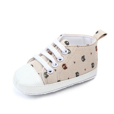 1 pár Lytwtw jarné a jesenné roztomilé kreslené zvieratká športové detské topánky pre batoľatá s mäkkou podrážkou prvé chodítka