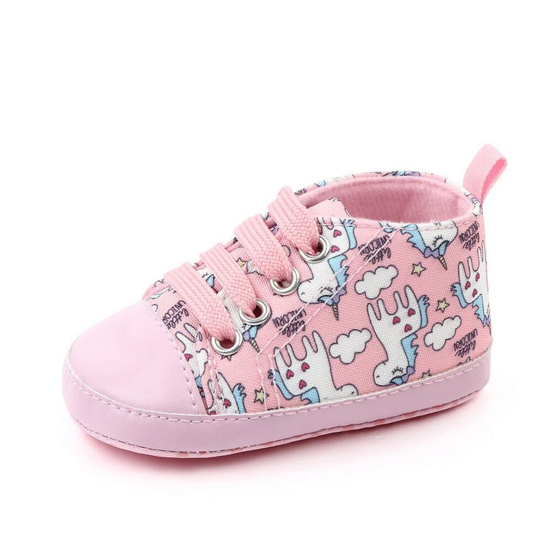 1 pár Lytwtw jarné a jesenné roztomilé kreslené zvieratká športové detské topánky pre batoľatá s mäkkou podrážkou prvé chodítka
