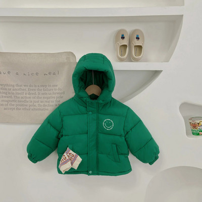 2023 m. nauja vaikiška striukė su gobtuvu berniukams, mergaitėms, šilta viršutinė striukė Vaikams, stora aksominė striukė Kūdikių paltai Minkšti kasdieniai viršutiniai drabužiai