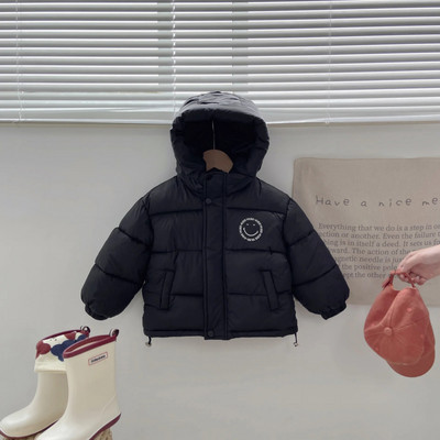 2023 m. nauja vaikiška striukė su gobtuvu berniukams, mergaitėms, šilta viršutinė striukė Vaikams, stora aksominė striukė Kūdikių paltai Minkšti kasdieniai viršutiniai drabužiai