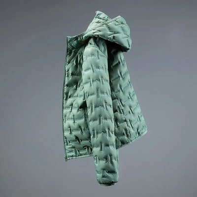 2023 φθινόπωρο και χειμώνα νέο στυλ αδιάβροχο ελαφρύ πουπουλένιο μπουφάν Ανδρική κουκούλα Υπέρελαφρη ζεστή λευκή πάπια Unisex