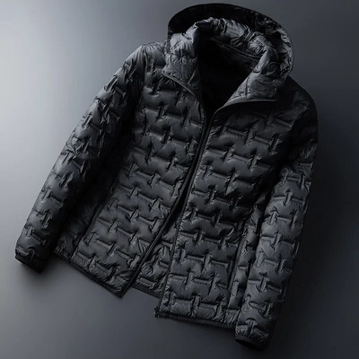 2023 φθινόπωρο και χειμώνα νέο στυλ αδιάβροχο ελαφρύ πουπουλένιο μπουφάν Ανδρική κουκούλα Υπέρελαφρη ζεστή λευκή πάπια Unisex