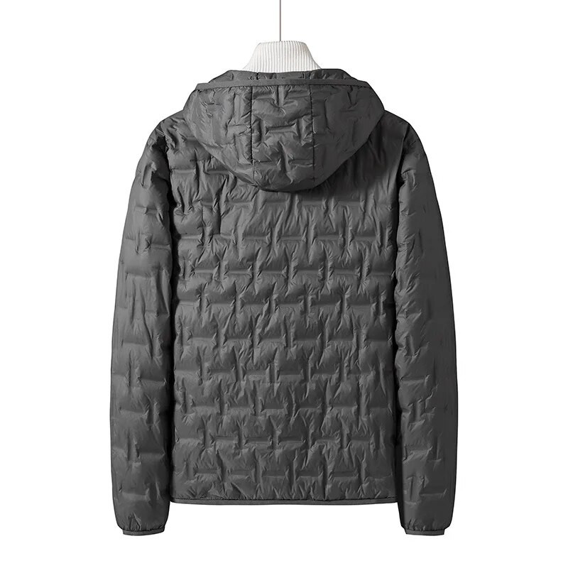 2023 φθινόπωρο και χειμώνα νέο στυλ αδιάβροχο ελαφρύ πουπουλένιο μπουφάν Ανδρική κουκούλα Υπέρελαφρη ζεστή λευκή πάπια Unisex