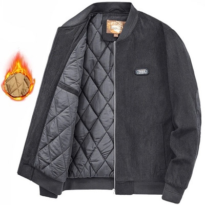 Bomber jope Meeste velvetist kevadised sõjalised pesapallijoped vabaaja tuulejope tepitud talvemantlid, vintage õues mood 4XL