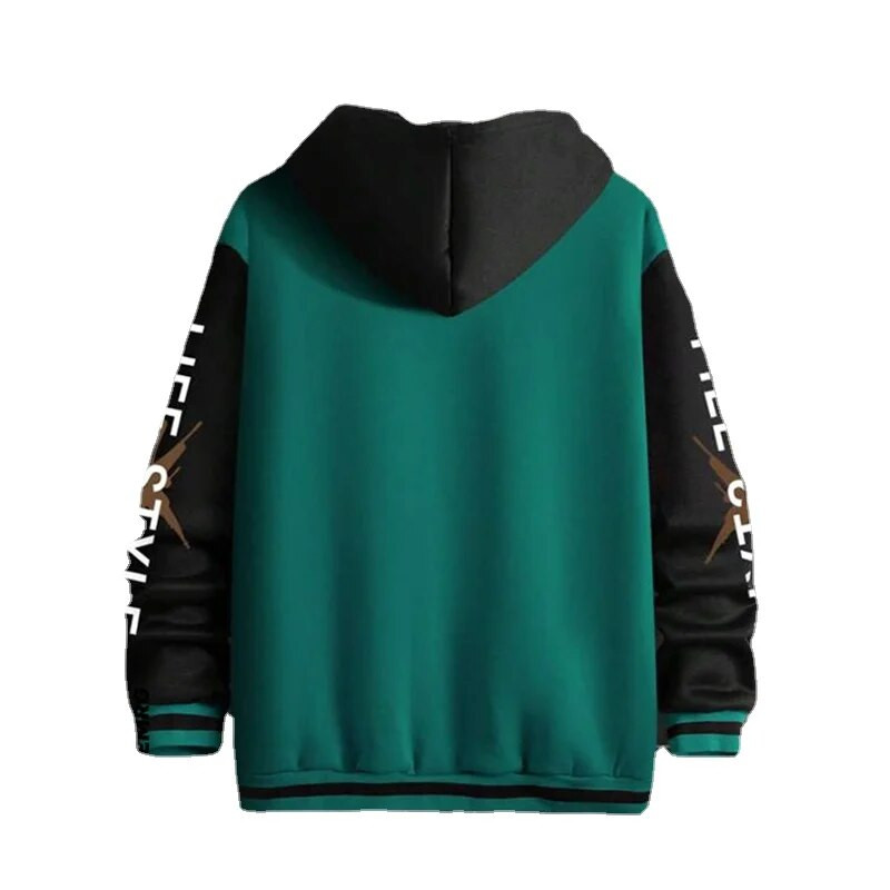 Pánske jarné a jesenné baseballové bundy, voľné ležérne bundy pre mužov