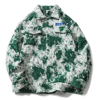 Graffiti Varsity Jacket Men Women High Street Vintage Embroidery Baseball Jackets Harajuku Y2k Loose Bomber Coat Jar Jeseň