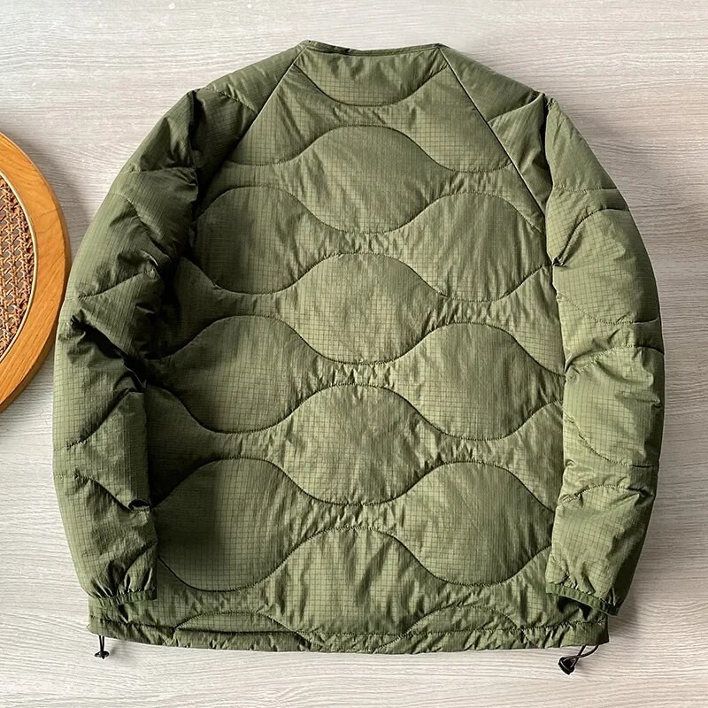 90 Biela prešívaná bunda z kačacieho páperia pre mužov, zimná voľná teplá ľahká bunda pre ženy, outdoorová vetruodolná nepremokavá bez goliera