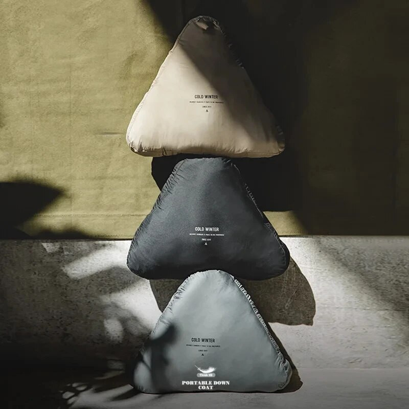 Jachetă ușoară din puf de rață Maden, cu glugă, haină de iarnă de bază pentru bărbați.