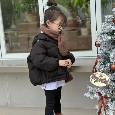 2–12 m. mergaičių žieminiai paltai, vaikiški, medvilniniai paminkštinti striukės mergaitėms, vandeniui nepralaidūs paltai, mažylio kūdikių rudens apatiniai drabužiai 4 5 6 7