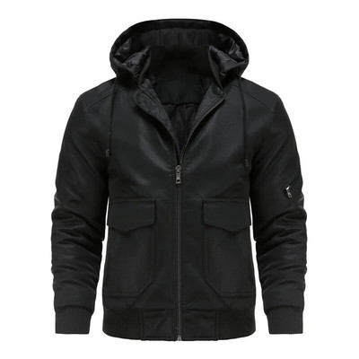 Îmbrăcăminte pentru bărbați de mărime mare Jachete Îmbrăcăminte în stil de iarnă Parka Palton Ușor Căptușit Brand de lux Bărbat Ușor Golf Glugă Frig