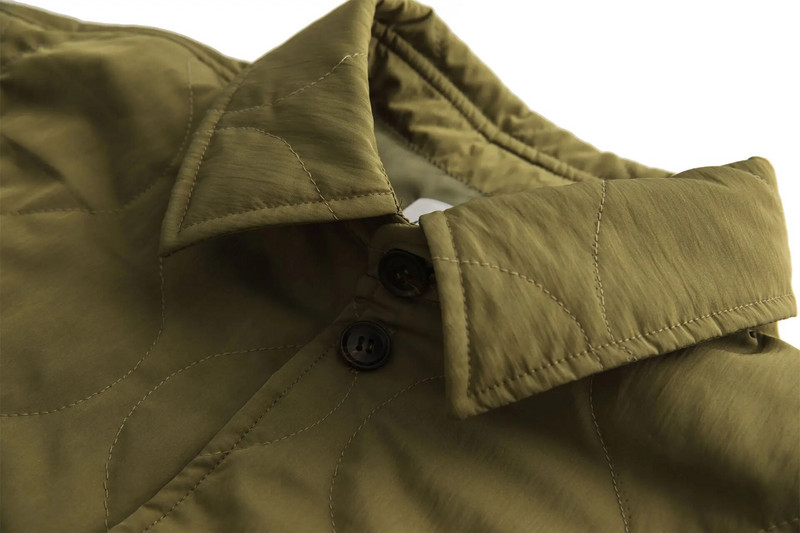 2024-es férfi pamut dzsekik High Street Harajuku Couple Japán divatkabát Sokoldalú, nagyméretű hajtóka Könnyű pamut ruhák