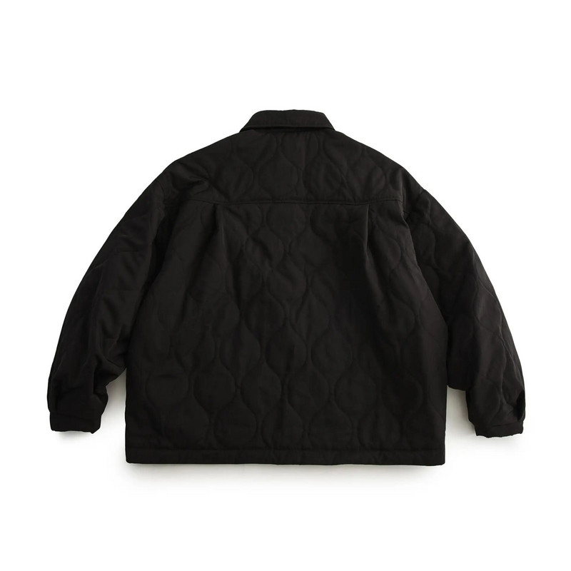 2024-es férfi pamut dzsekik High Street Harajuku Couple Japán divatkabát Sokoldalú, nagyméretű hajtóka Könnyű pamut ruhák