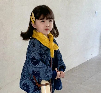 Jesenná zima kórejská 2023 batoľatá chlapčenské parky s bavlnenou podšívkou, potlačou, dlhým rukávom, dojčenským kabátom, retro voľnou teplou chlapčenskou bundičkou