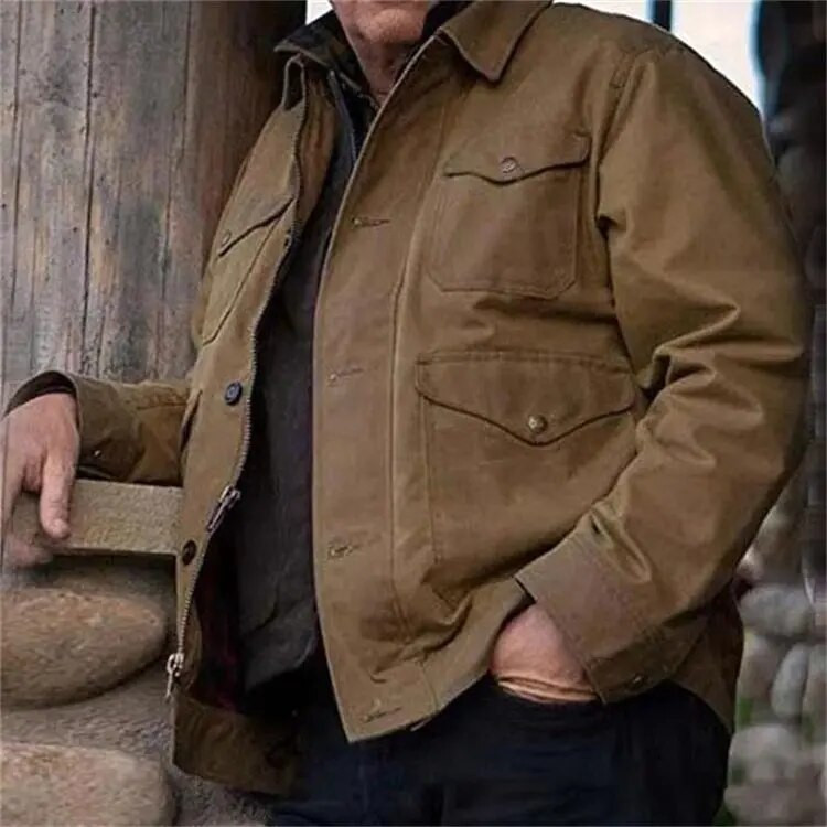 Rip Wheeler fekete pamut dzseki férfi farmer dzseki 5XL pamut farmer őszi téli dzseki férfi Jean kabátok férfi cowboy dzseki