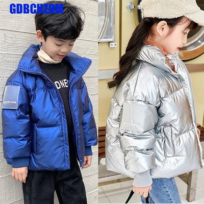 Kuum müük laste talvejope Korea versioon veekindel läikiv sulejope tüdrukutele 3–18-aastastele lastele teismeliste poiste park