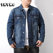 Pánska džínsová bunda z bavlny, ležérna, jednoradová, džínsová, kabát pre mužov, streetwear, móda, jaqueta masculina, pánske oblečenie