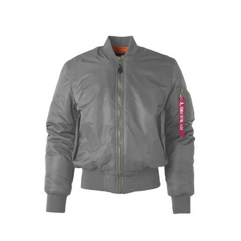 Есенно зимно военно тактическо палто Мъжко армейско яке MA-1 Flight Bomber Jacket Baseball Varsity Твърдо късо двустранно яке