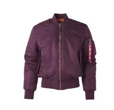 Jachetă tactică militară de toamnă iarnă pentru bărbați, jachetă de bombardier de zbor MA-1, jachetă solidă, scurtă, cu două fețe