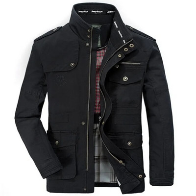 Νέα 100% βαμβακερά μπουφάν Ανδρικά Μπουφάν Στρατιωτικού φορτίου Tactical Combat Αντρικό παλτό Pilot Bomber ανδρικά Μπουφάν Επώνυμα ρούχα