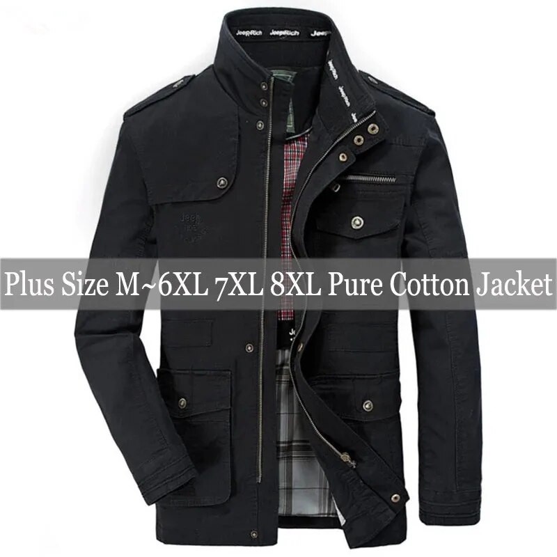 Νέα 100% βαμβακερά μπουφάν Ανδρικά Μπουφάν Στρατιωτικού φορτίου Tactical Combat Αντρικό παλτό Pilot Bomber ανδρικά Μπουφάν Επώνυμα ρούχα