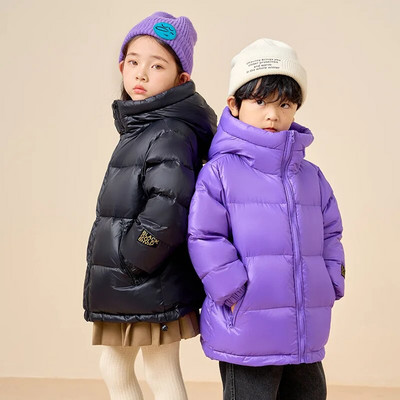 Jachete de pâine pentru copii, pentru băieți, fete, modă pentru adolescenți, cu glugă, parka, costume de zăpadă, iarnă, 2023, pentru copii, pardesiu