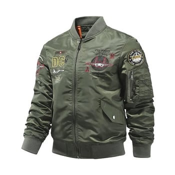 2023 Пролетно бейзболно пилотско яке Army Military Flight College Tactical Military Army Coat For Men Ma1 University Clothes