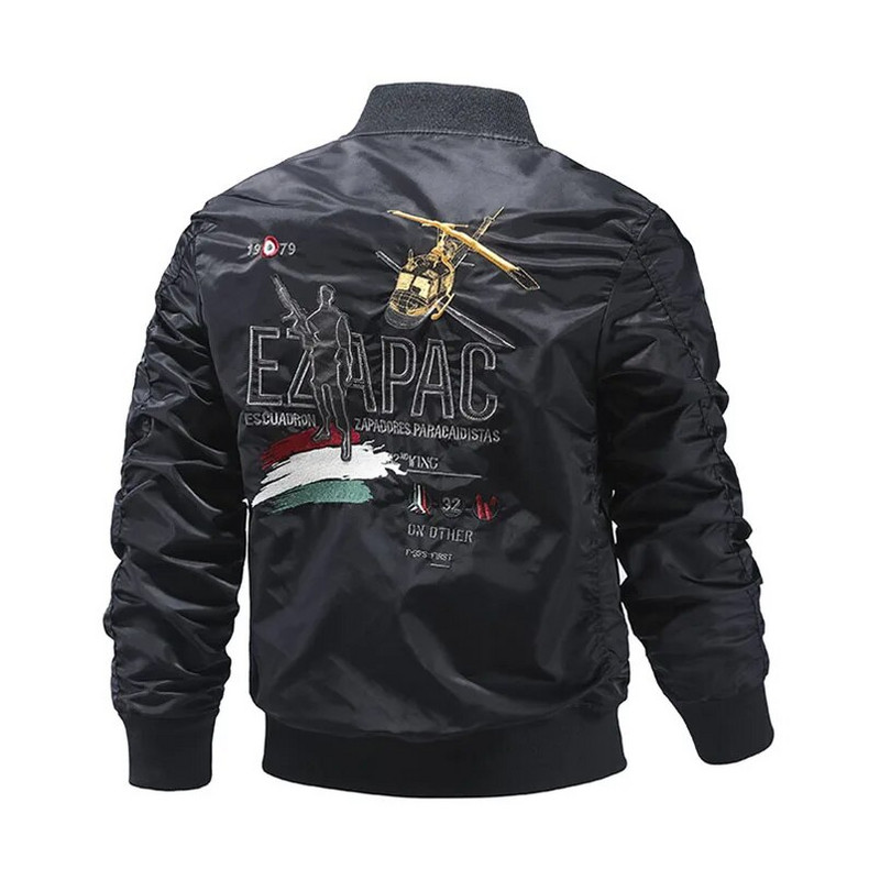 2023 Jarná baseballová pilotná bunda Armádna letecká vysoká škola Taktická vojenská kabát pre mužov Ma1 Univerzitné oblečenie