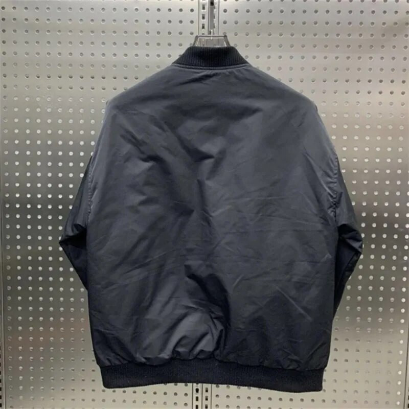 Pánska bomberová bunda, jeseň a zima, príliv, viacvreckový pánsky kabát, nový stojatý golier, americká baseballová bunda, kórejské vrchné oblečenie