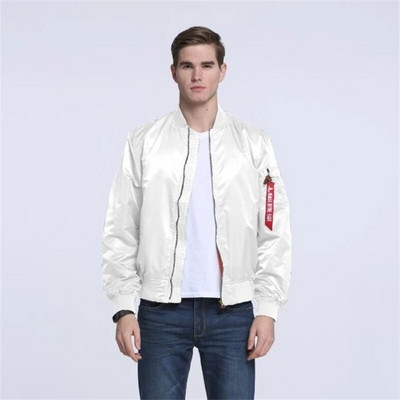 Jarná jesenná baseballová bunda pánsky kabát unisex univerzitná hiphopová streetwear pilotná bombardérska bunda vojenská taktická letecká bunda MA-1