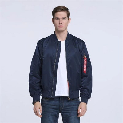Jarná jesenná baseballová bunda pánsky kabát unisex univerzitná hiphopová streetwear pilotná bombardérska bunda vojenská taktická letecká bunda MA-1