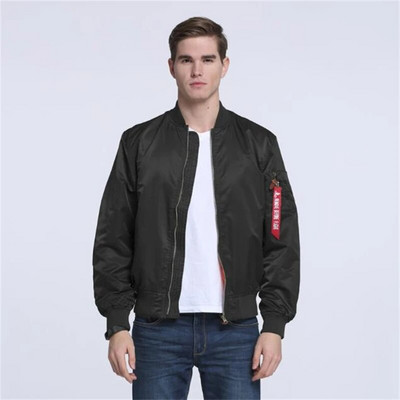 Jarná jesenná baseballová bunda pánsky kabát unisex univerzitná hiphopová streetwear pilotná bombardérska bunda vojenská taktická letecká bunda MA-1