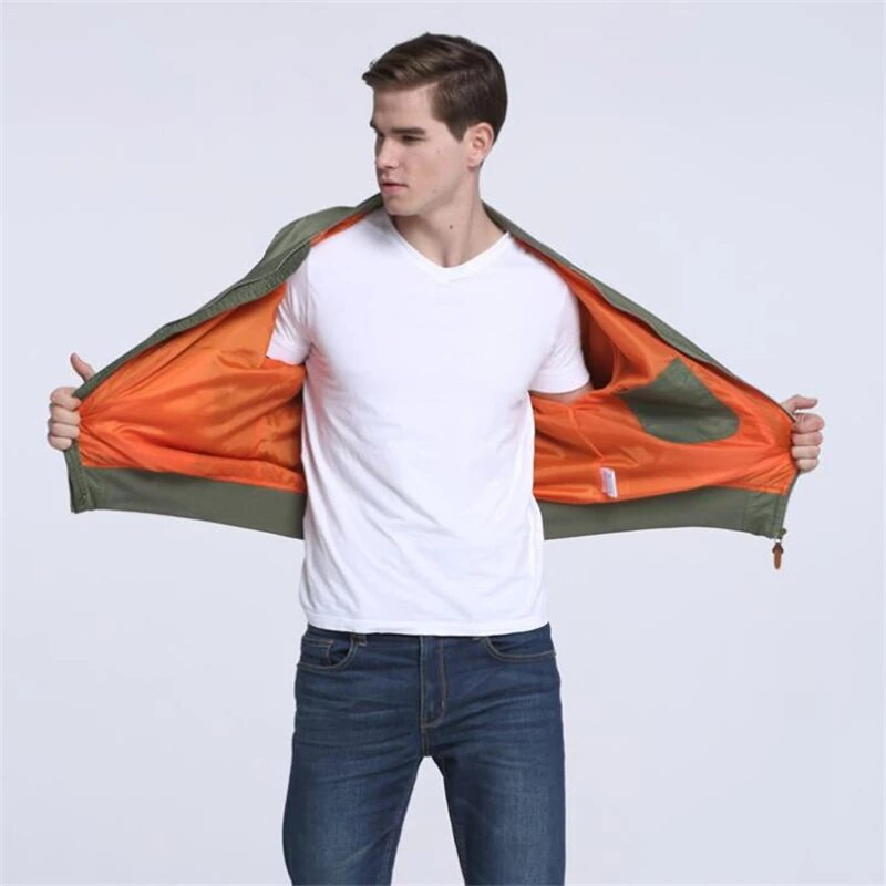 Jarná jesenná baseballová bunda pánsky kabát unisex univerzitná hiphopová streetwear pilotná bombardérska bunda vojenská taktická letecká bunda MA-1