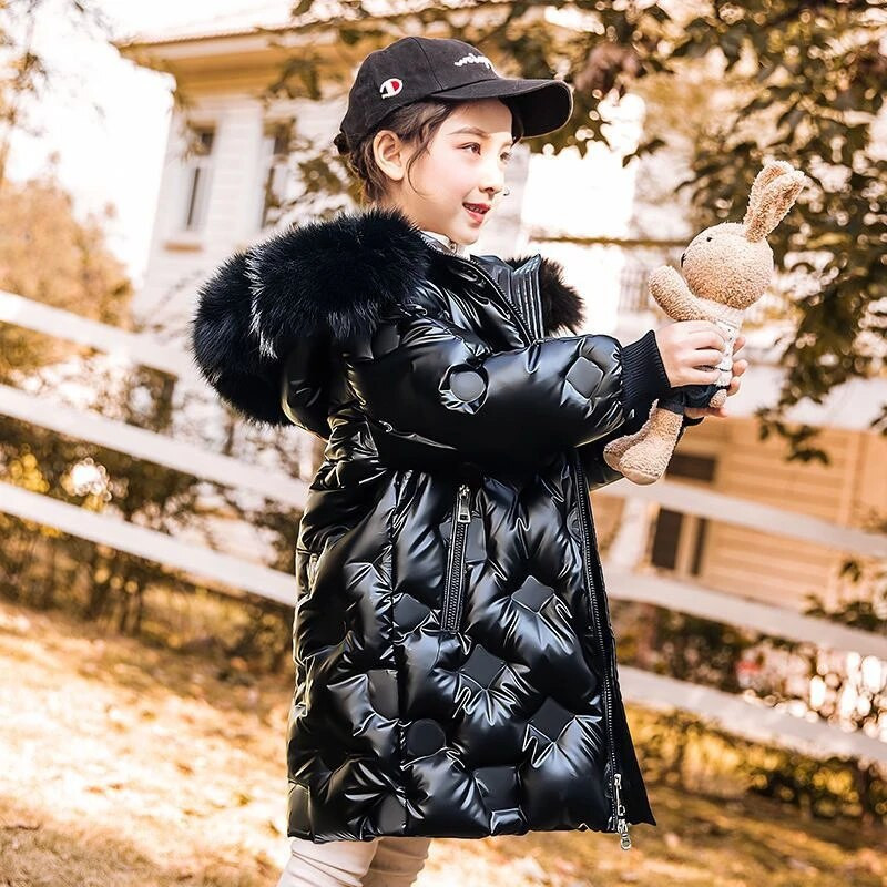 Jachetă pentru fete din blană Hanorace pentru fete Paltoane Îmbrăcăminte exterioară Jachetă pentru copii de culoare solidă Îmbrăcăminte pentru copii de iarnă 6 8 10 12 14 ani Jacheta