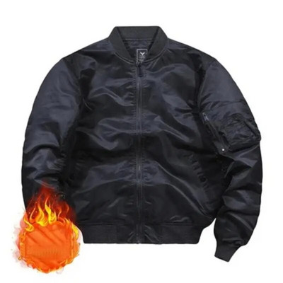 2023 Pánska pilotná bunda Army Air Force Fly, vojenská výsadková taktická bombardérska bunda, zimná pánska teplá motocyklová bunda