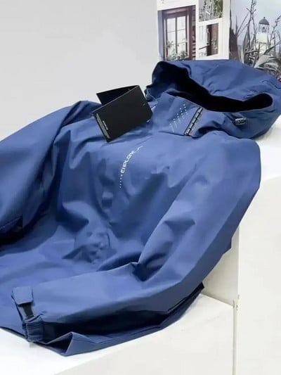 Jachetă nouă pentru bărbați, rezistentă la vânt, de primăvară și toamnă, ocazională, de înaltă calitate, cu glugă, jachete de baseball, pentru sport în aer liber.