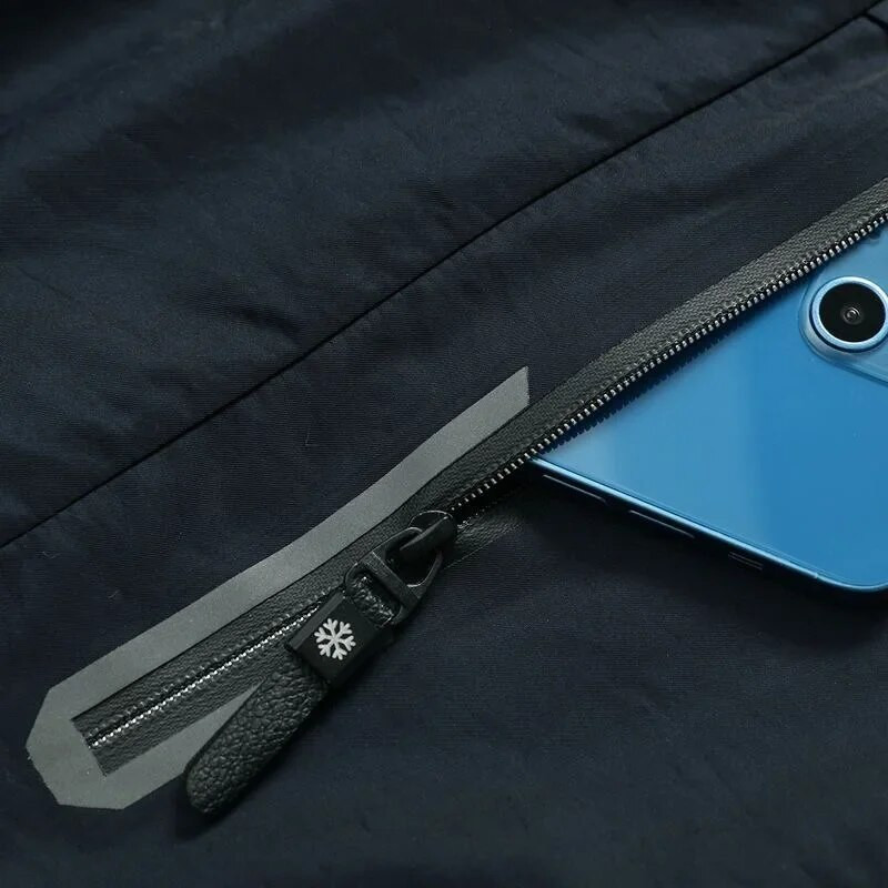 Jachetă bicoloră pentru bărbați de primăvară și toamnă, cu două fețe, guler de baseball, buzunar cu fermoar, jachetă subțire ocazională de modă pentru bărbați