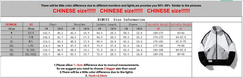 DIMUSI Jachetă Bomber pentru bărbați ocazional Anorak pentru bărbați Hip Hop cu fermoar haină la modă pentru bărbați, îmbrăcăminte de stradă, uniformă de baseball, haine cu glugă.