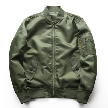 Пролетно есенно мъжко яке MA1 Army Air Force Fly Jacket Пролетно тънко яке с голям размер за мъжко яке за пилот на военновъздушните сили Мъжко палто