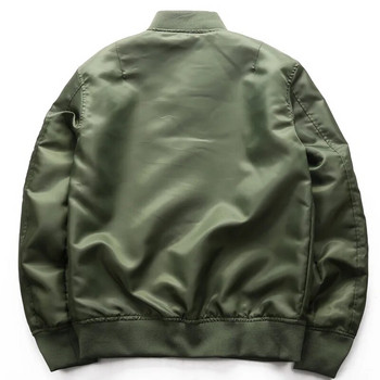 Пролетно есенно мъжко яке MA1 Army Air Force Fly Jacket Пролетно тънко яке с голям размер за мъжко яке за пилот на военновъздушните сили Мъжко палто