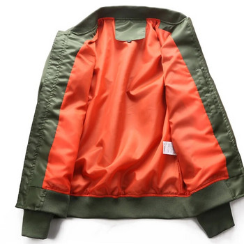 Пролетно есенно мъжко яке MA1 Army Air Force Fly Jacket Пролетно тънко яке с голям размер за мъжко яке за пилот на военновъздушните сили Мъжко палто