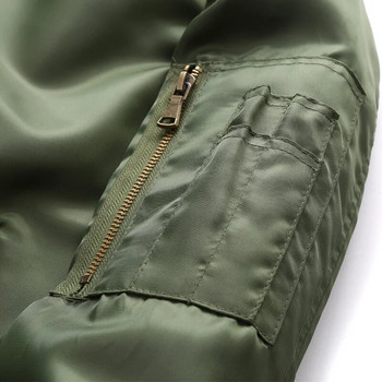 Пролетно есенно мъжко яке MA1 Army Air Force Fly Jacket Пролетно тънко яке с голям размер за мъжко яке за пилот на военновъздушните сили Мъжко палто