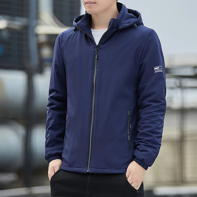 Jachete noi de iarnă pentru bărbați pentru depozitare caldă Jachete de schi cu bule de umplutură cu puf pentru bărbați ușoare Jachete îngroșate matlasate