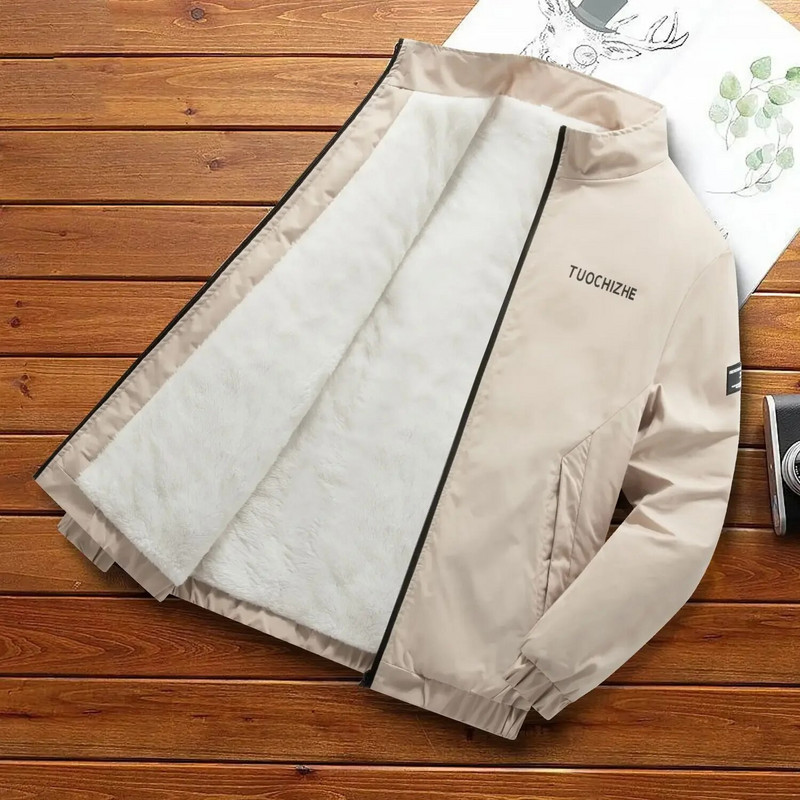 Literă Parka Neagră Căptușeală Bărbați Palton căptușit Jachete pentru bărbați Îmbrăcăminte exterioară de epocă Iarna 2024 Înaltă Calitate Ușoară 2023 Hot