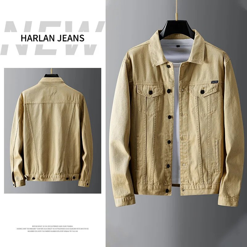 Značkové jesenné a zimné džínsové bundy MINGYU, 100% bavlna, biele, kovbojské kabáty, vrchné oblečenie, džínsová bunda, pánske, plus veľkosť M-5XL