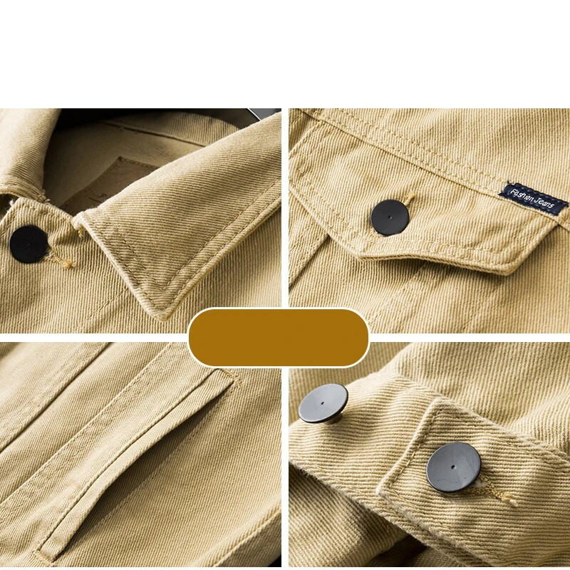 Značkové jesenné a zimné džínsové bundy MINGYU, 100% bavlna, biele, kovbojské kabáty, vrchné oblečenie, džínsová bunda, pánske, plus veľkosť M-5XL